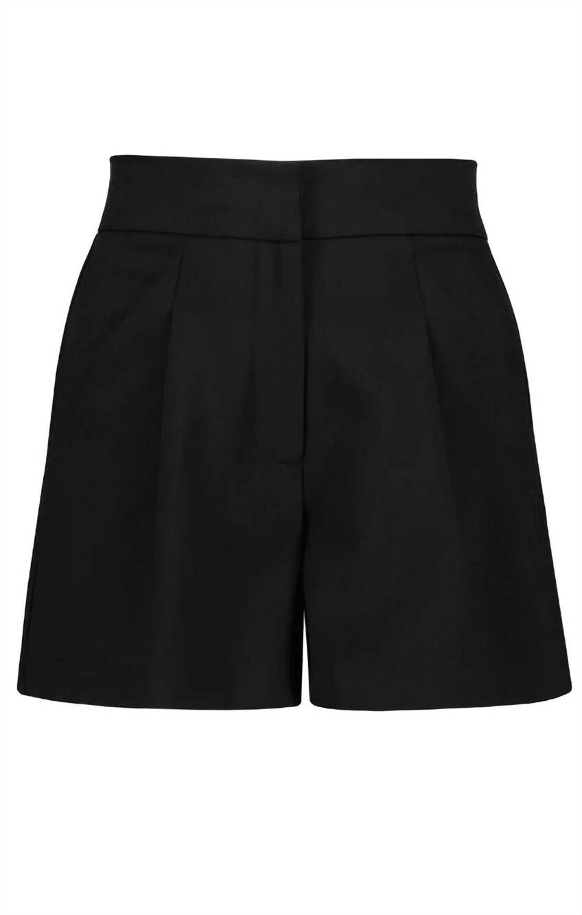 NEW BISHOP + YOUNG women's saint tropez short in black